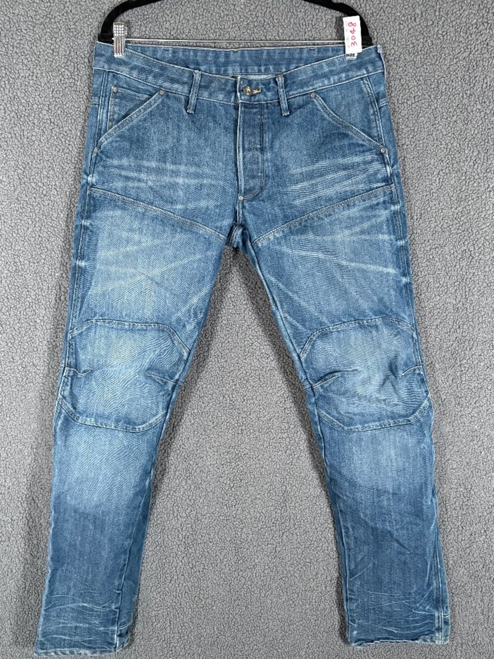 G Star Raw 5620 Bike 3D Low Tapered Jeans - Men's Size 34*32(Fit 34*31) - Blue